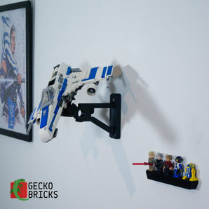 Seinäkiinnike Star Wars New Republic E-Wingille
