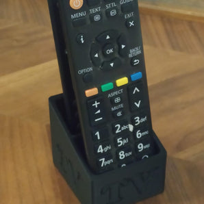 Käytännöllinen TV:n kaukosäätimen pidike