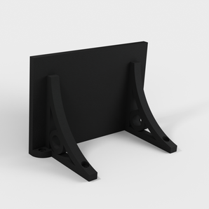 Minihylly kosteuspyyhkeille ja näyttelyyn