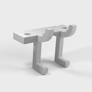 Päivitetty Ikea SKÅDIS METAL -laatikkosovitin tavalliselle rei'itetylle levylle.