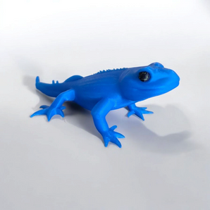 Lille dekorativ fantasi gekko figur