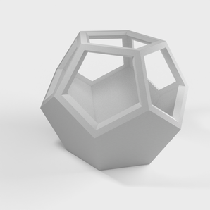 Geometrinen ruukkusuojus kasveille ja mehikasveille