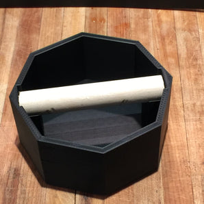 Kätevä Espresso Knock Box kahvinporoille