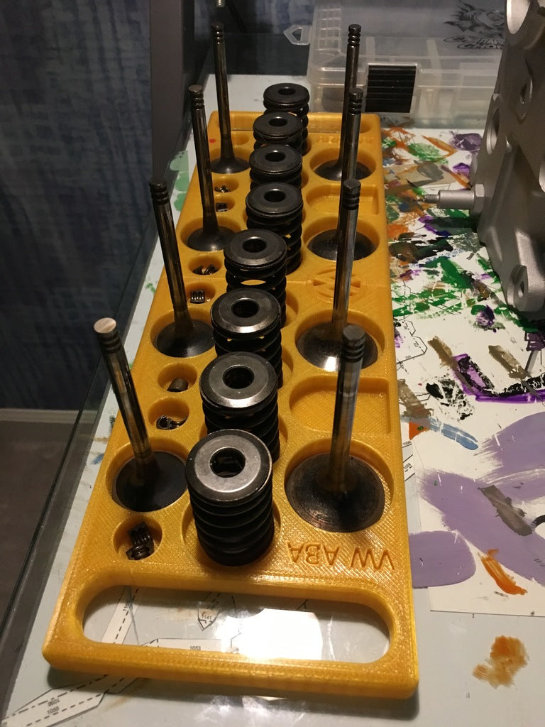 Järjestelylokero Volkswagen ABA -venttiileille ja -jousille