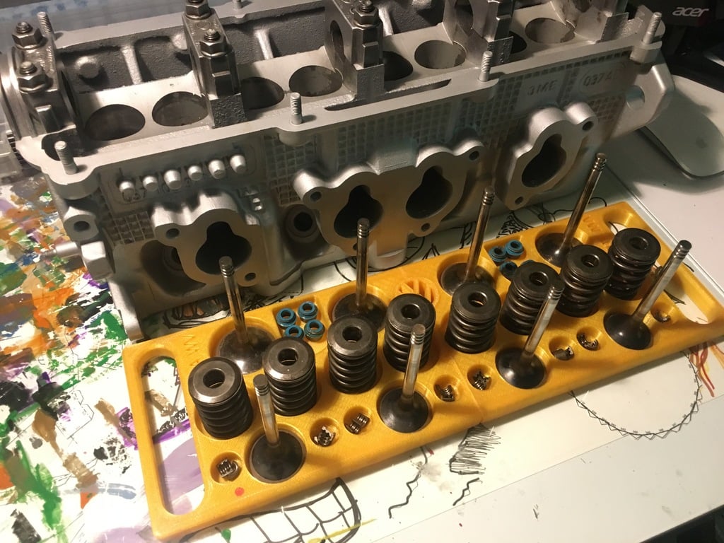 Järjestelylokero Volkswagen ABA -venttiileille ja -jousille