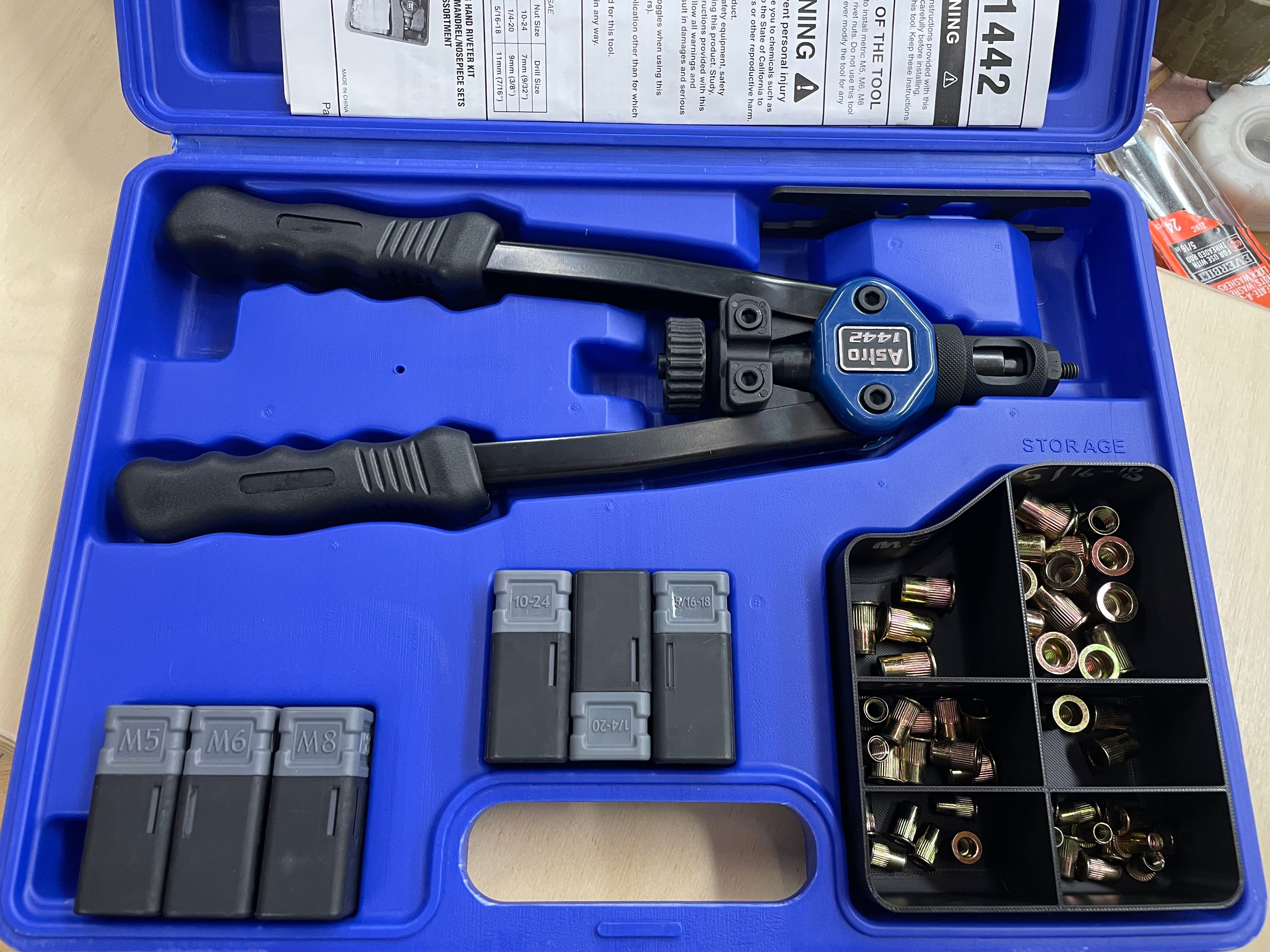 Astro Tool 1442 Säilytyslokero muovikoteloon