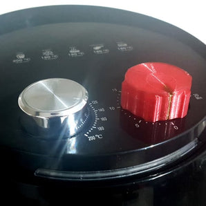 Russell Taylors Airfryer AF-34 -vaihtopainike, jossa on uurretut kahvat