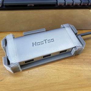 HOOTOO USB-C HT-UC007 seinäteline järjestettyyn työpöytään