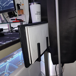 Samsung Galaxy Book 12 & Notebook -pidike SHW Home Office L-muotoiseen kulmatyöpöydälle