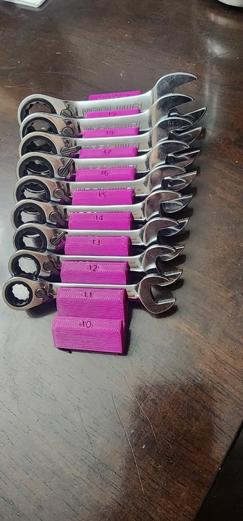 ICON Stubby Gear Wrench Holder – Kompakti metristen työkalujen säilytystila