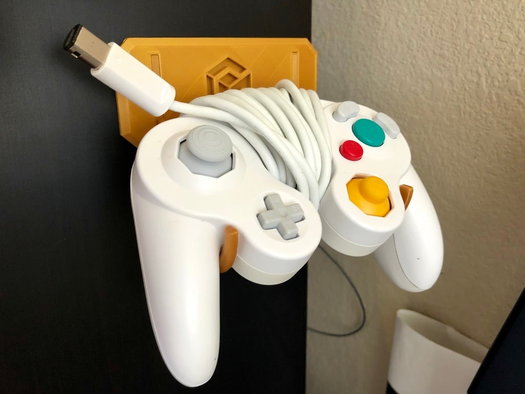 GameCube-ohjaimen pidike ja koukku