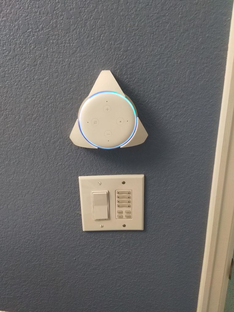 Seinäkiinnike Echo Dot 3:lle – Piilotettu johdotus