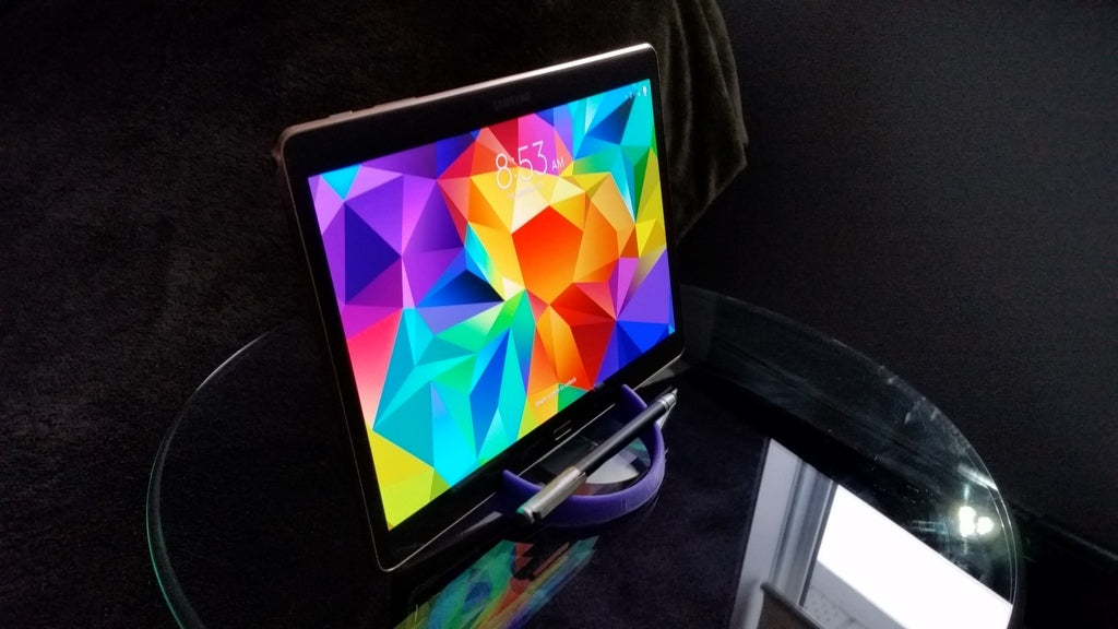 Tabletin ja kynän pidike Samsung Galaxy Tab S:lle
