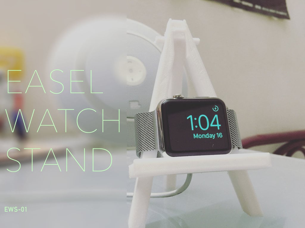 Easel Apple Watch -jalusta (EWS-01) - kannettava latausteline