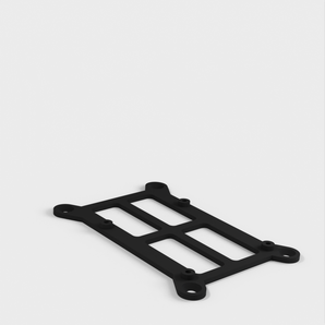 Seinäteline Raspberry Pi:lle