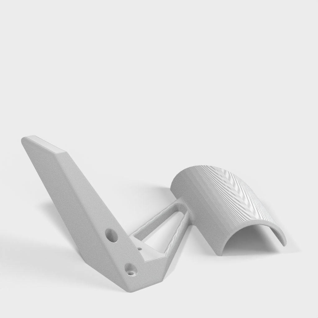 Mikrofoniteline 3D-tulostukseen 2 mm:n ruuveilla