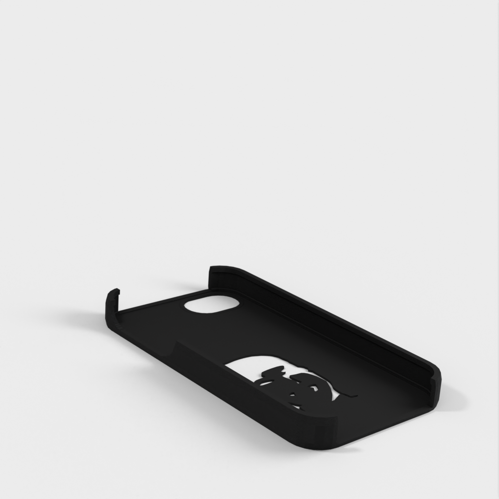 Custom iPhone Stencil tapauksessa