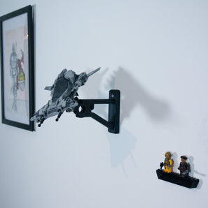 Seinäkiinnike Mandalorian Pirate Snub Fighter 75346:lle
