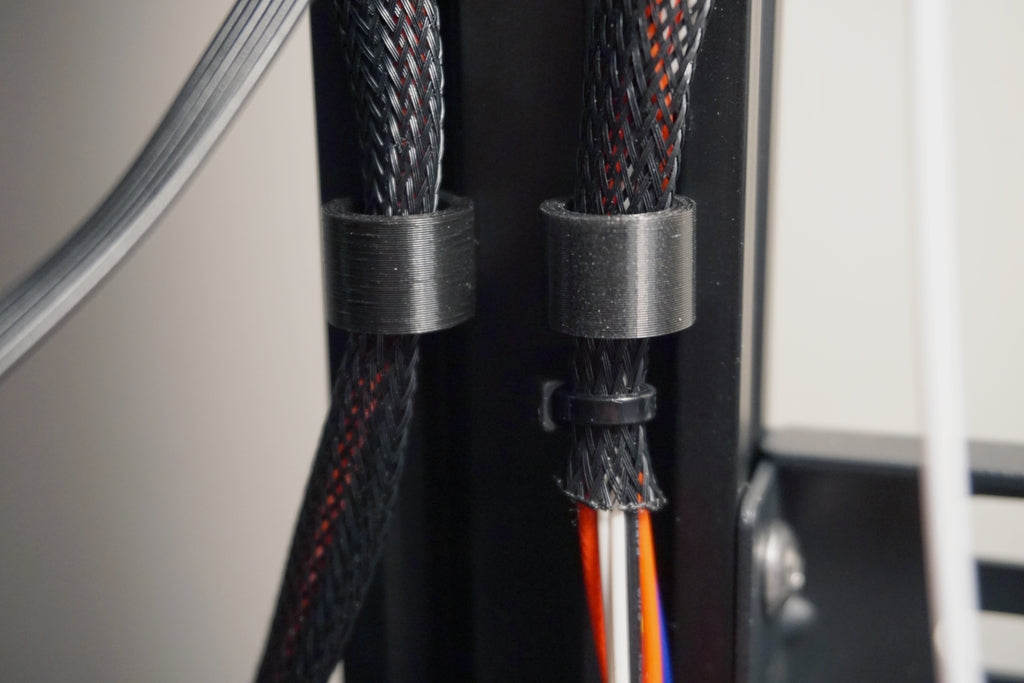 Extrusion Wire Circle Clip: Kaapelin järjestäminen 6 mm:n raiteille