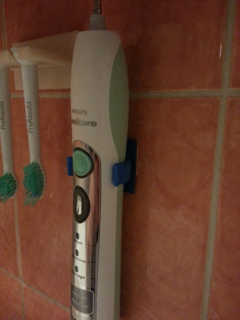 Seinäkiinnitys Philips Sonicare -hammasharjalle