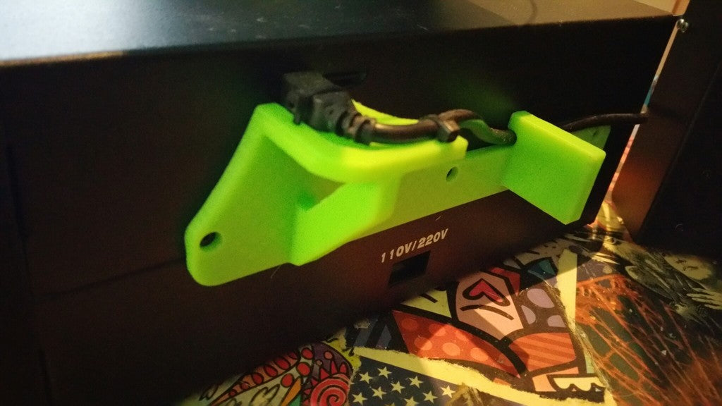 USB-kaapelin vedonpoisto ja kelateline Duplicator i3:lle