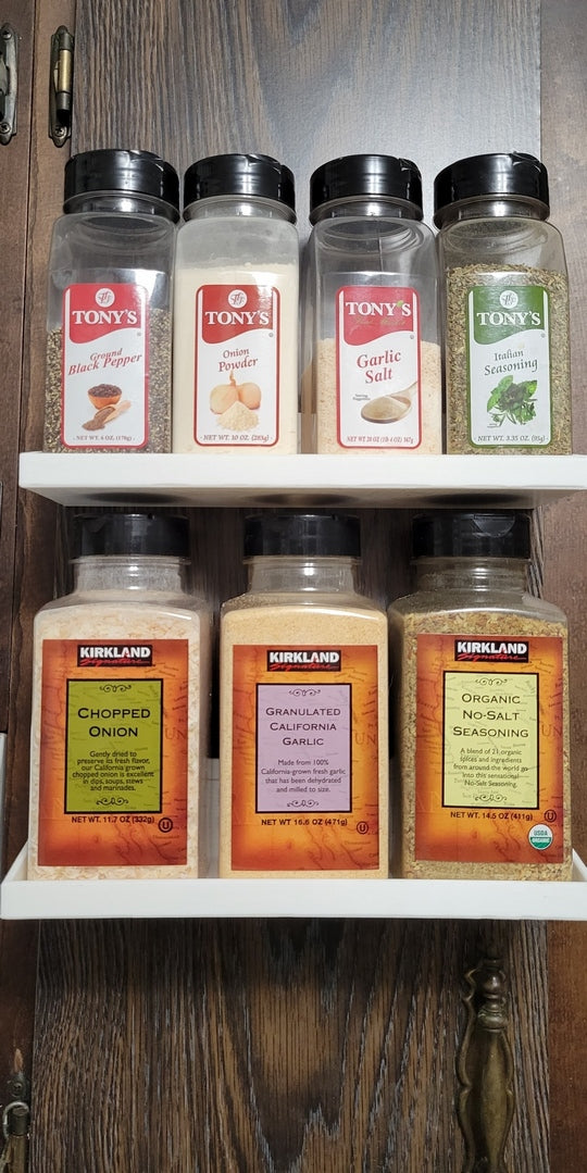 Kirkland Spicesin maustehylly