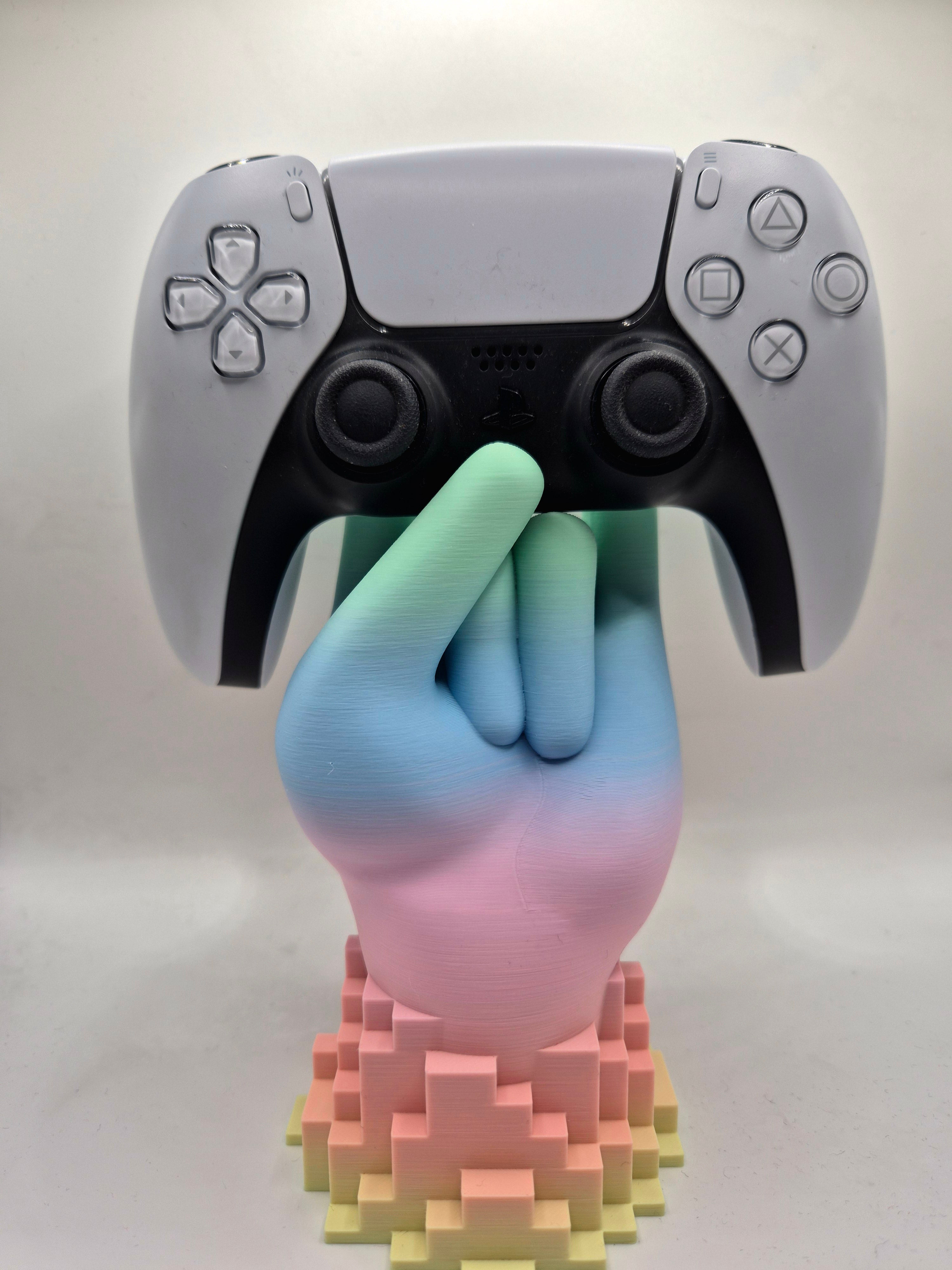 Käsiohjainten teline PS5- ja Xbox-ohjaimille