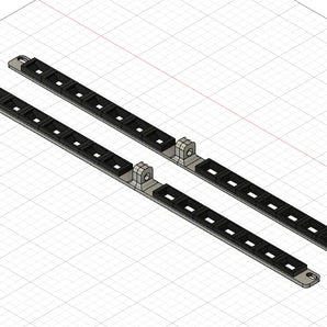19" 0,5U räkkitelineen Keystone-peitelevyt