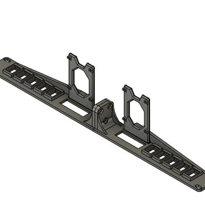 19" räkkiasennus 2x Raspberry Pi:lle ja 10x Keystone-liittimelle