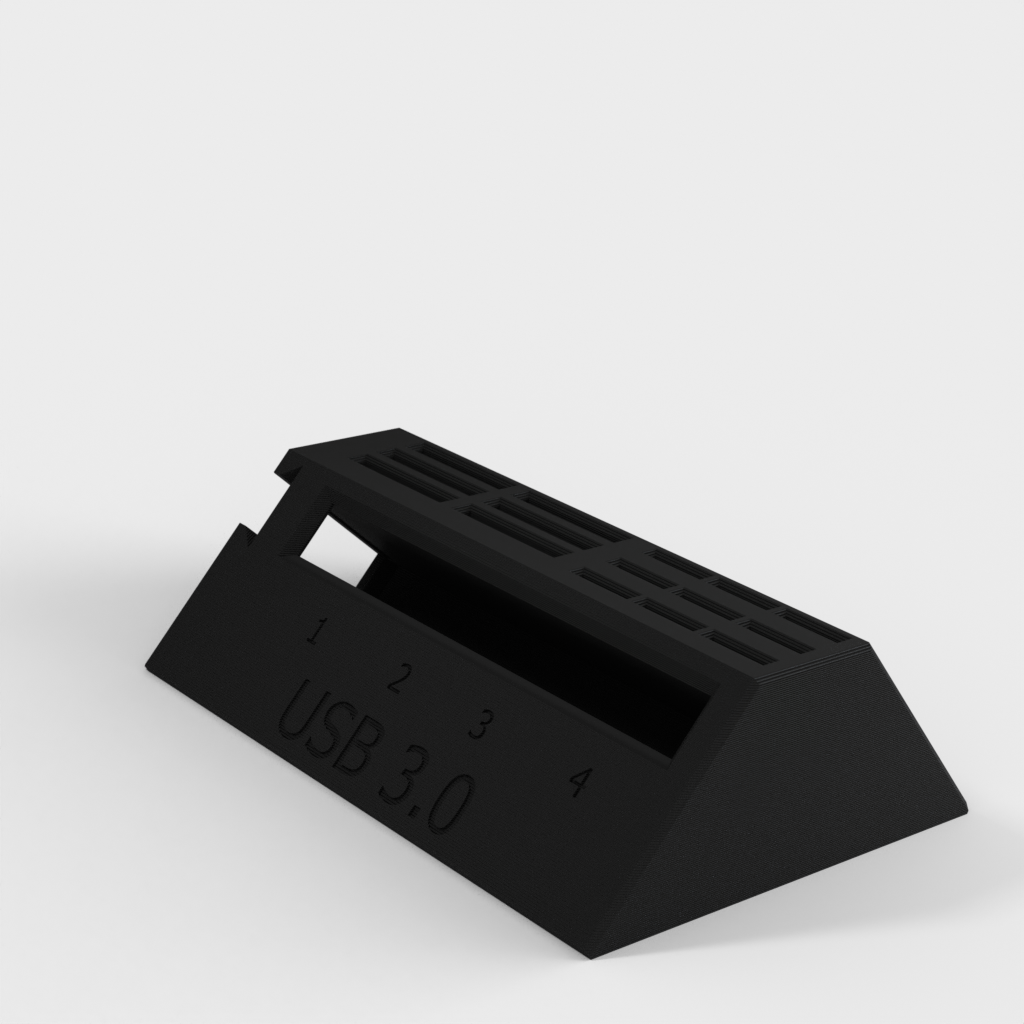 Teline i-tec USB 3.0:lle, 4-porttinen HUB pöydällä