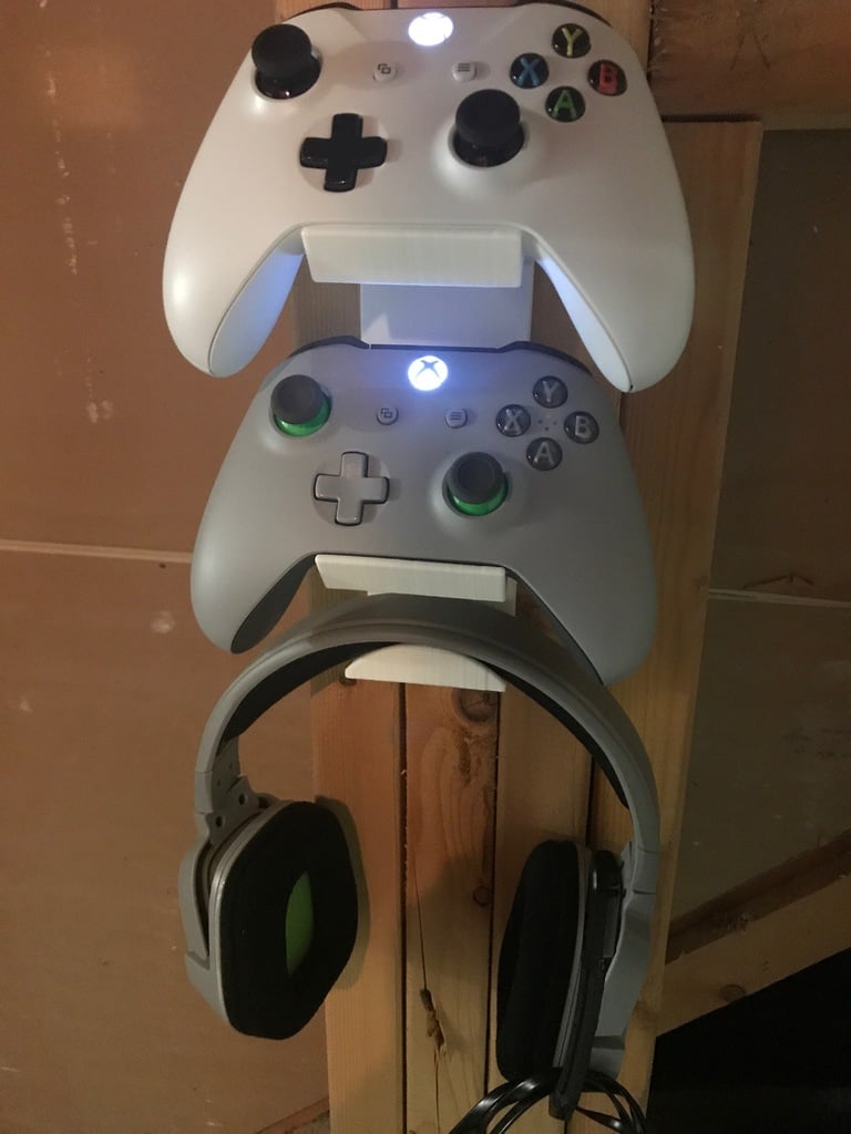 XBOX One Controller og Headset Vægmontering