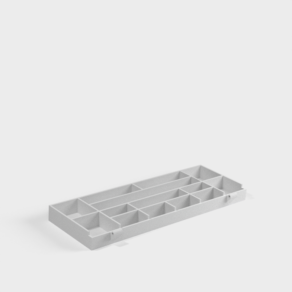 Pieni ruuvilaatikko kannella (saranatyyppinen) Arduino-projekteille