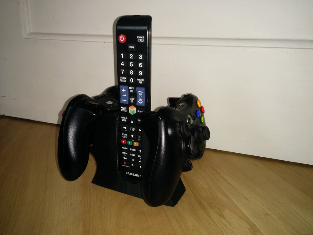 Xboxin ja television kaukosäätimen pidike