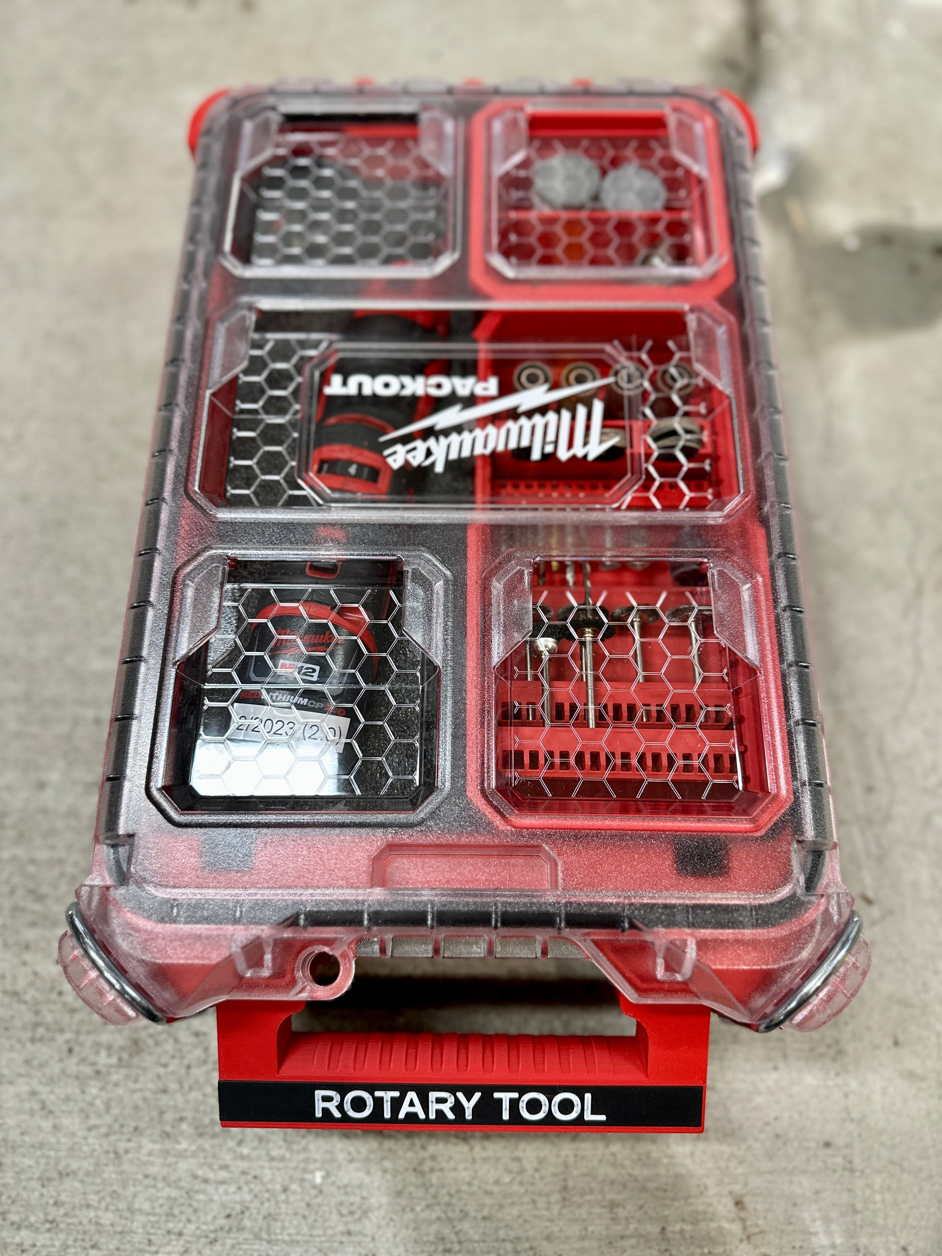 Milwaukee Rotary -työkalujen Packout-järjestelysarja