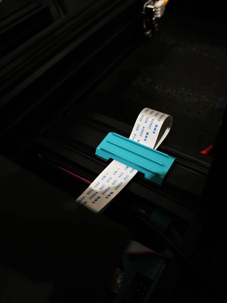 Ender 3 Kaapeliteline, jossa on kaksoiskahva 4040-profiilille