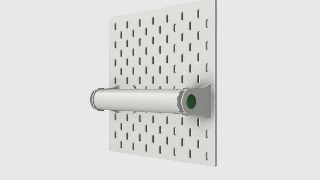 GRAB and GO -paperipyyhepidike seinälle ja IKEA Skådis -levylle