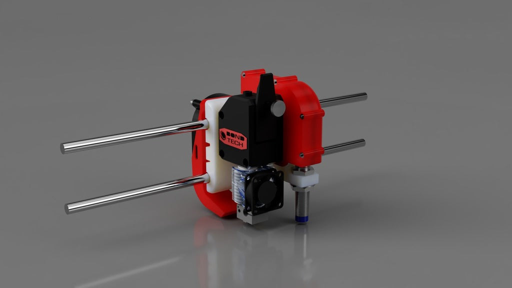Kaapelikouru BMG Extruder -asennukseen