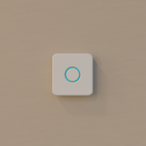 Piilotettu seinäteline Philips Hue Bridgelle