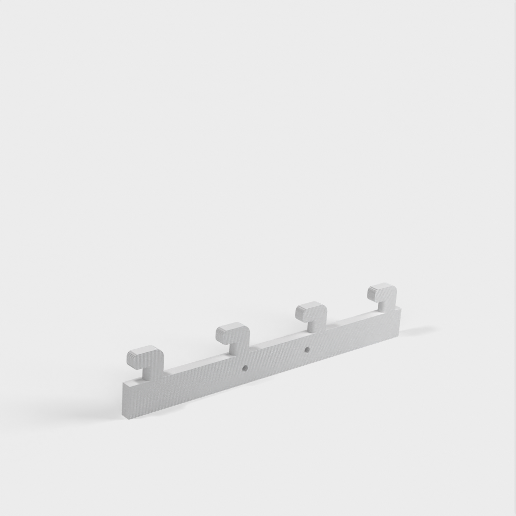 Vesa-kiinnitysteline IKEA Skadis Pegboardille (Heavy Duty + 100mm x 100mm versio)