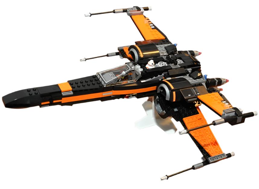 Näyttöteline LEGO X-Wing 75102:een