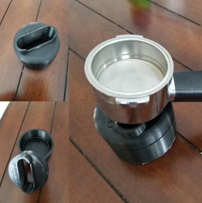 Esp-Rest-O – Käytännöllinen tippakuppi espressokahvan suodattimelle