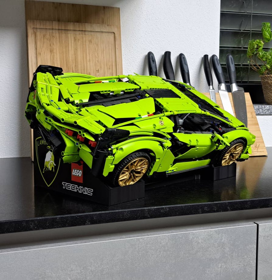 Lego Technic Lamborghini Sián -näyttöteline