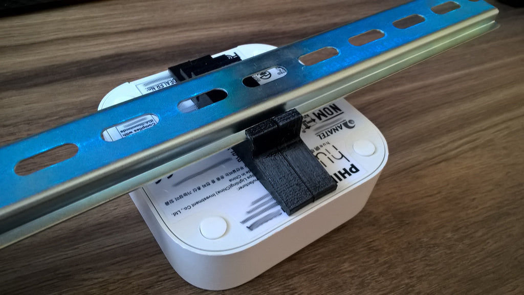 DIN-kiskokiinnike Philips Hue Bridgelle
