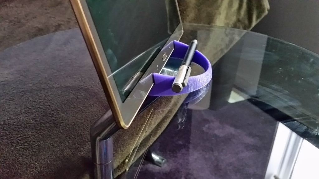 Tabletin ja kynän pidike Samsung Galaxy Tab S:lle