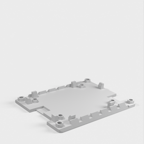 BeagleBone Black -mikrokontrollerin kiinnitysalusta ClamShelfille