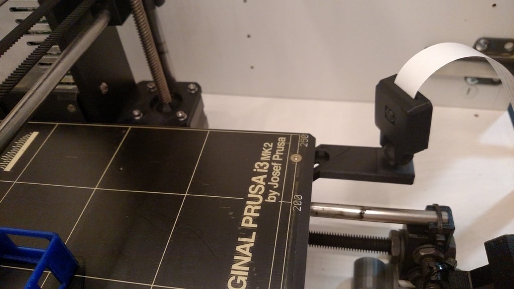 Prusa MK2 -kamerakiinnike Raspberry Pille