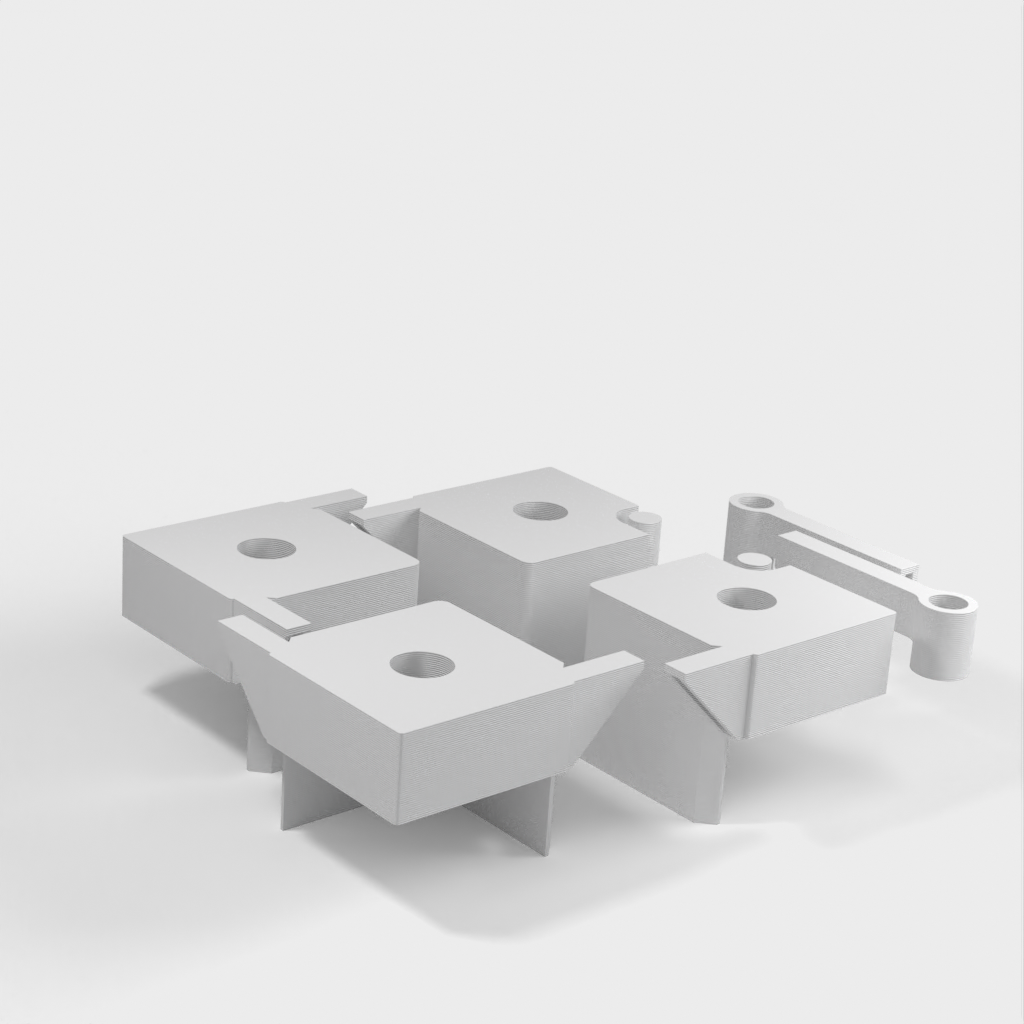 Parannetut yläkulmat Ikea Lackille – 3D-tulostimen kotelo