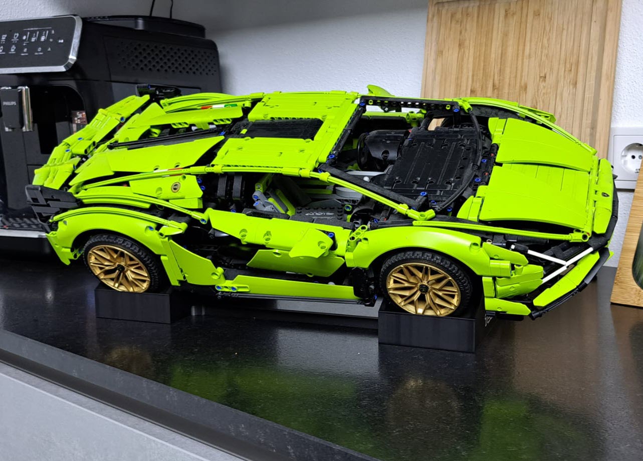 Lego Technic Lamborghini Sián -näyttöteline