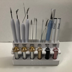 Työkalupidike kuudelle Cricut Maker -työkalulle
