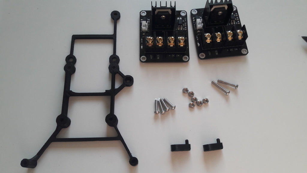 Anet A6 Kaksoismosfet-teline (ilman porausta)